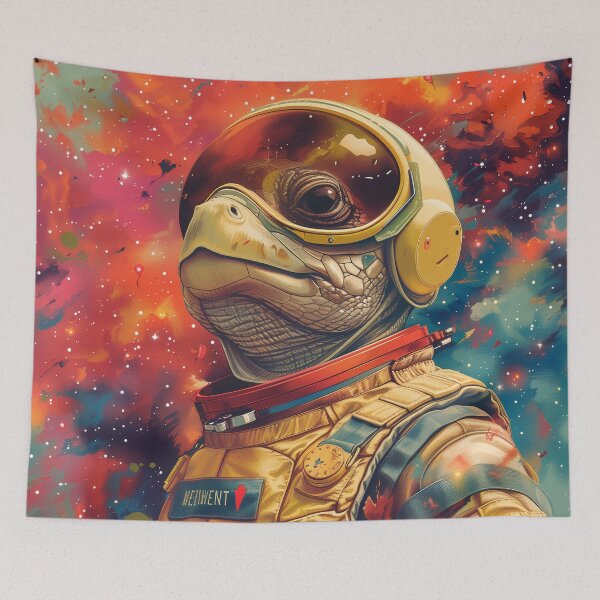 Item preview, Space turtle 2 designed and sold by Rebelka.