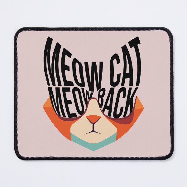 Item preview, Meow Cat Meow Back designed and sold by karim-rashed-94.