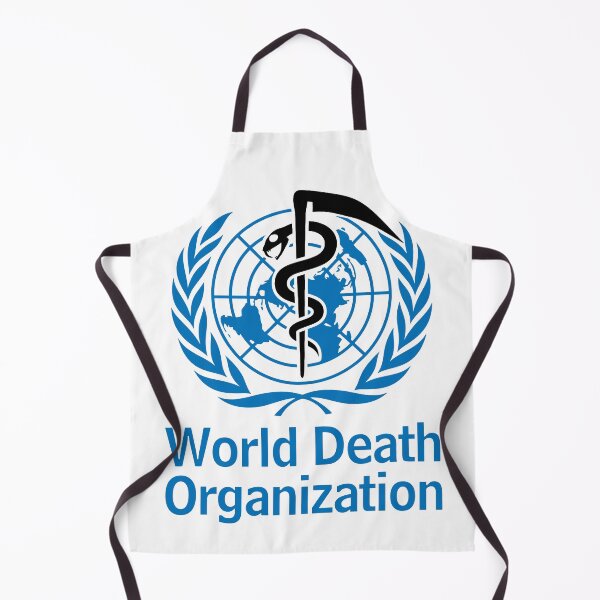 Item preview, World Death Organization (World Health Organization logo parody) II - light designed and sold by NouveauAge.