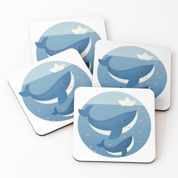 Item preview, Whale duo designed and sold by RoseRedDawn.