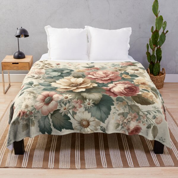 Item preview, Blooming Beauty Vintage Floral designed and sold by GracePaigePlaza.
