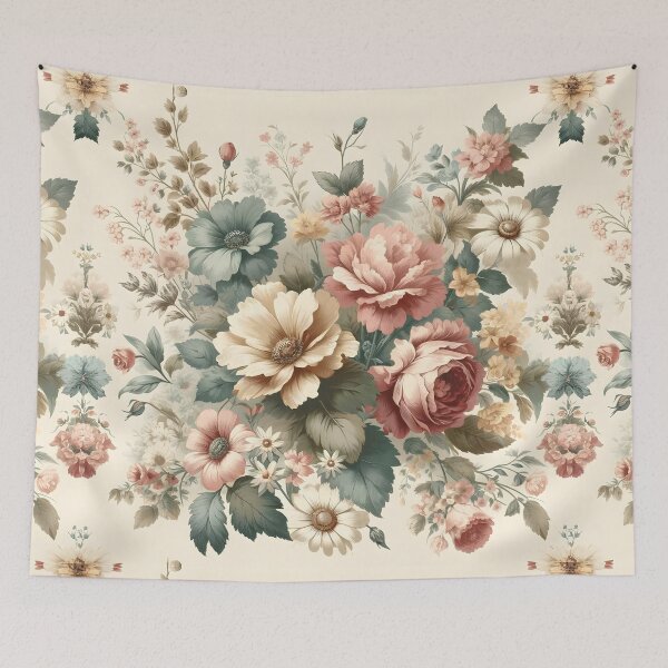 Item preview, Blooming Beauty Vintage Floral designed and sold by GracePaigePlaza.