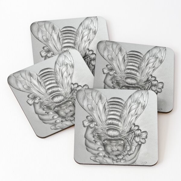 Item preview, Bee designed and sold by CorinnaMariaArt.