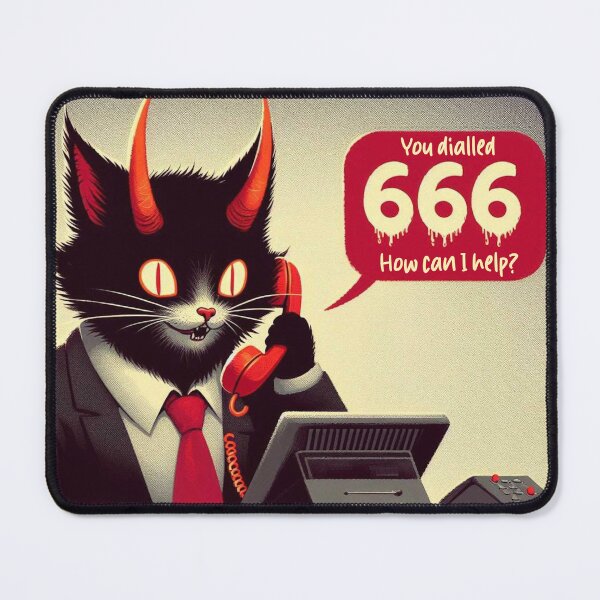Item preview, 666 helpline designed and sold by Vkinsify.
