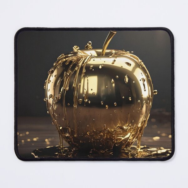 Item preview, Golden Apple with Drops designed and sold by Jasna Dragun.