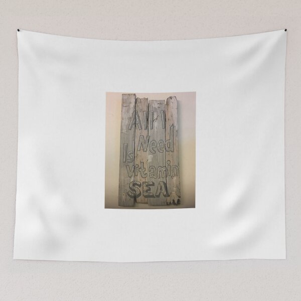Item preview, All I Need Is Vitamin Sea - Sign - Kenya Africa designed and sold by exploramum.