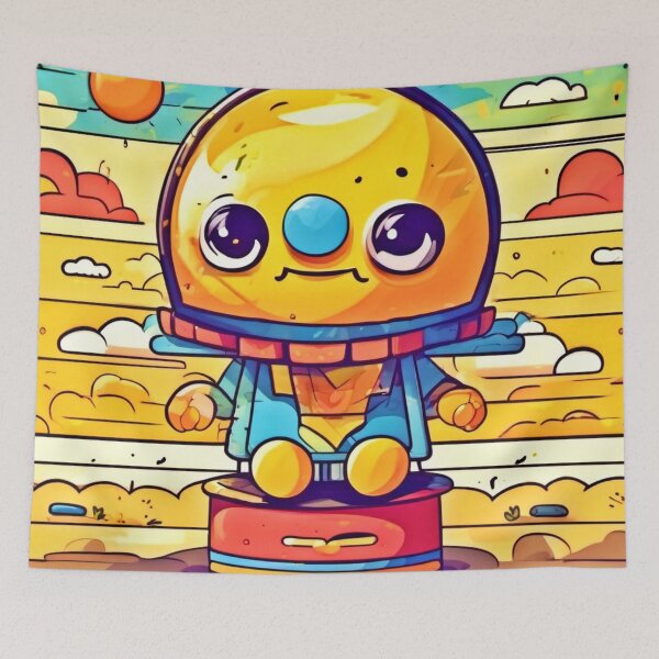 Item preview, Robot Race Against Time Art Style designed and sold by Health And Fitness Posts e-Store.