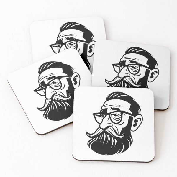 Item preview, MAN WITH A BEARD CARICATURE designed and sold by infinitearte.