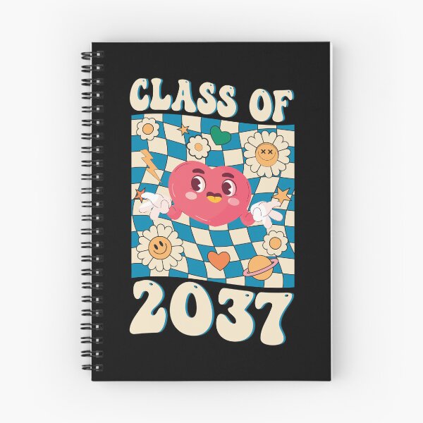 Item preview, Class of 2037 Grow With Me Back To School Retro Smile Face designed and sold by KataangClothing.