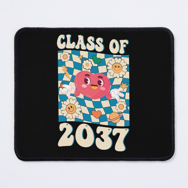 Item preview, Class of 2037 Grow With Me Back To School Retro Smile Face designed and sold by KataangClothing.