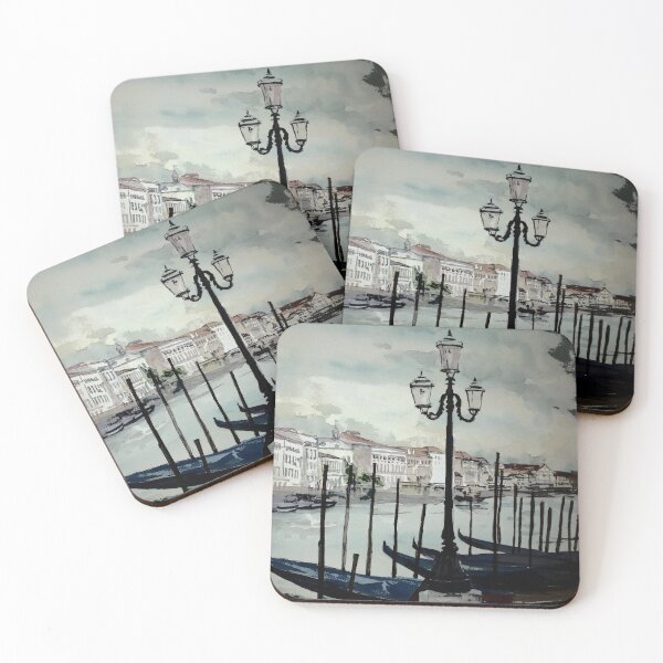 Item preview, Venice, watercolor, painting,  designed and sold by Scherart.