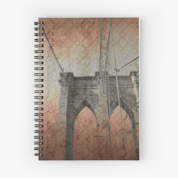 Item preview, Copper Grunge Brooklyn Bridge designed and sold by Diana377.