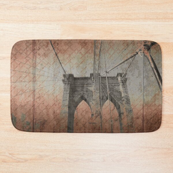Item preview, Copper Grunge Brooklyn Bridge designed and sold by Diana377.