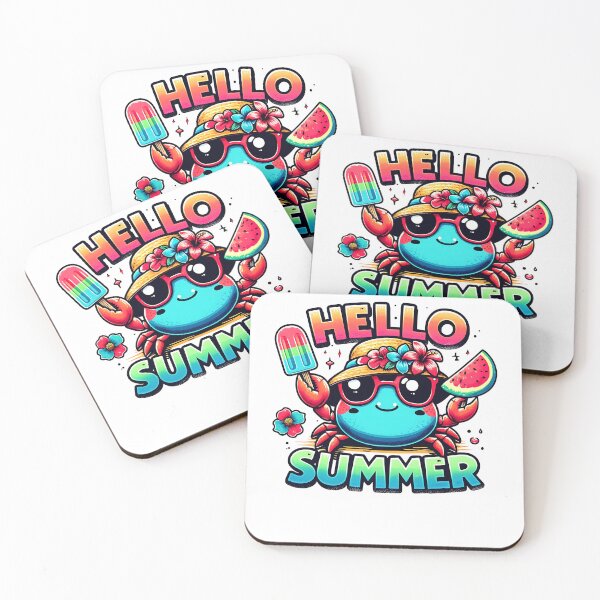 Item preview, Hello summer - Cute crab designed and sold by Kidzz.
