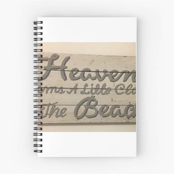 Item preview, Heaven Seems A Little Closer At The Beach - Sign - Kenya Africa designed and sold by exploramum.