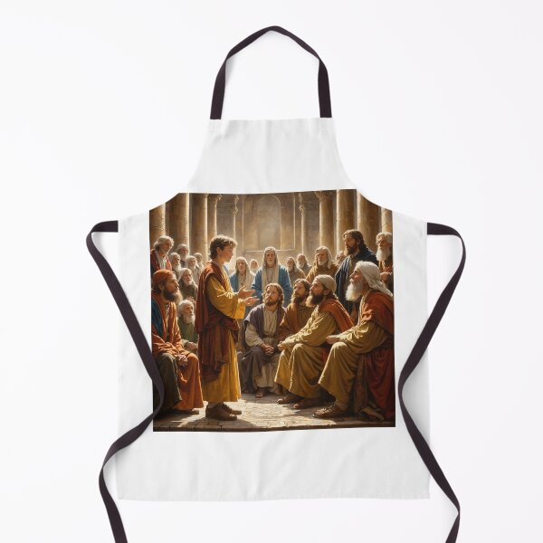 Item preview, Jesus as a Boy Teaches in the Temple designed and sold by Leslie Pardew.