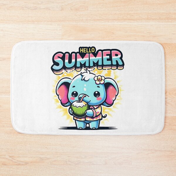 Item preview, Hello summer - Cute elephant designed and sold by Kidzz.
