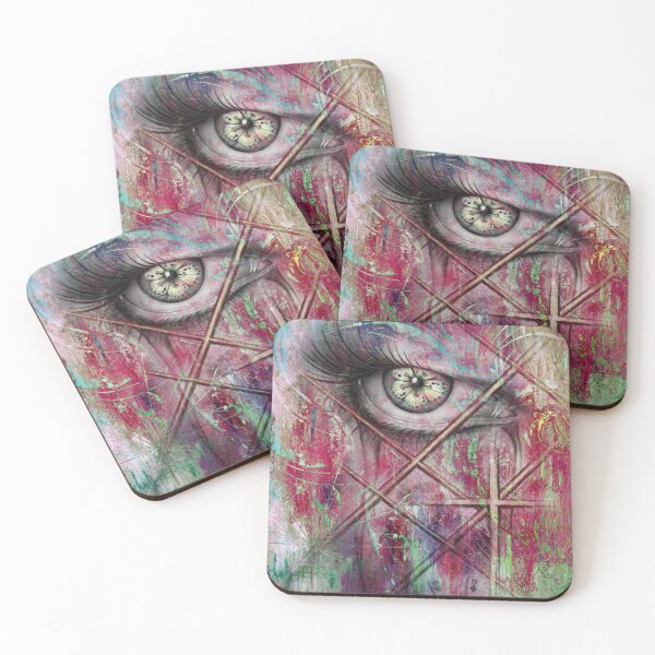 Item preview, eye cross abstract designed and sold by CorinnaMariaArt.
