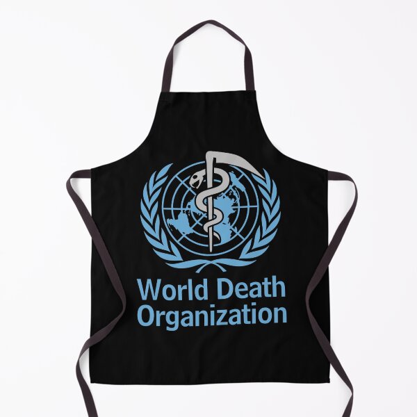 Item preview, World Death Organization (World Health Organization logo parody) II - dark designed and sold by NouveauAge.