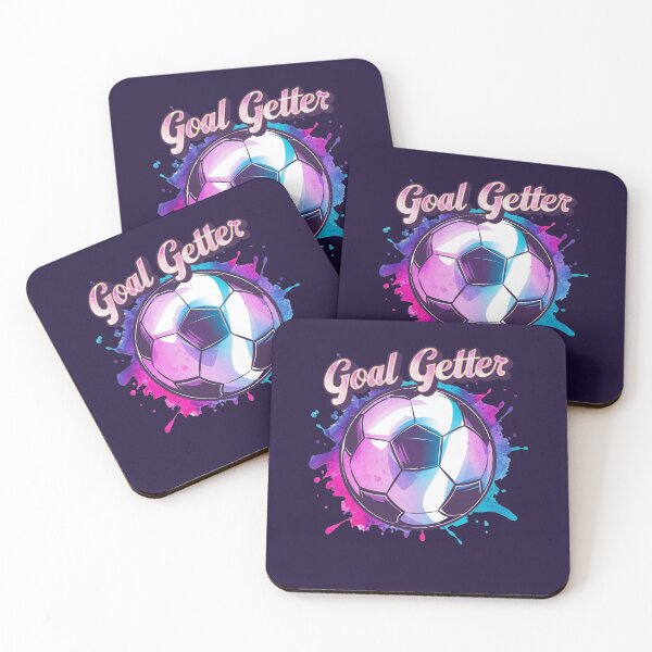 Item preview, Motivational Quote Goal Getter Soccer designed and sold by Cute & Sassy Custom Gifting Boutiques.