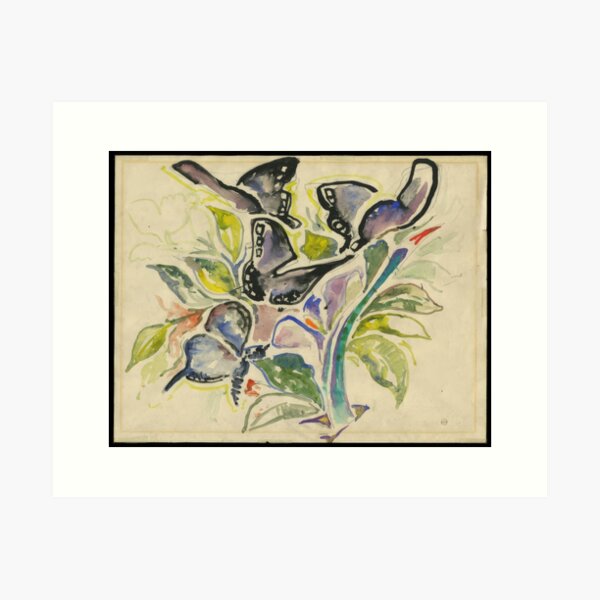Item preview, Walter Anderson - Butterflies and flowers ; undated  designed and sold by WFlemming.