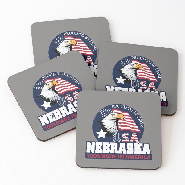 Item preview, Proud to be from America - state of NEBRASKA - USA designed and sold by LareTash.