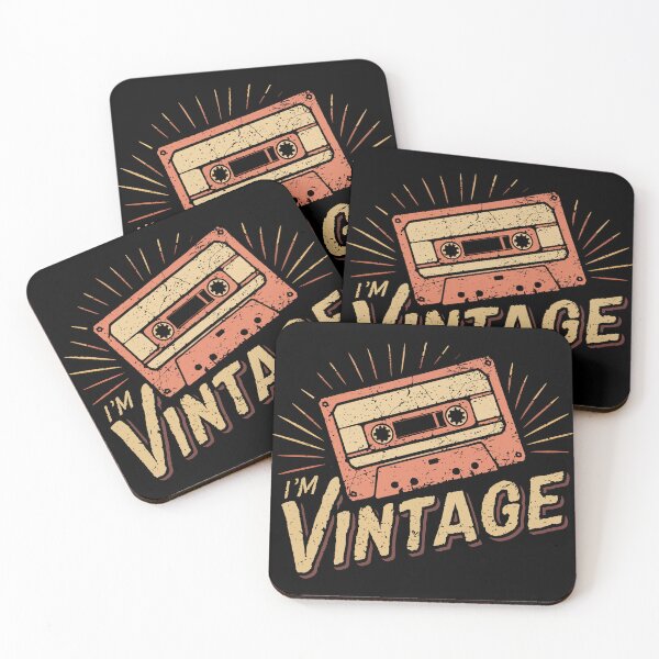 Item preview, I'm Vintage Cassette Tape designed and sold by Quirky Shirts.