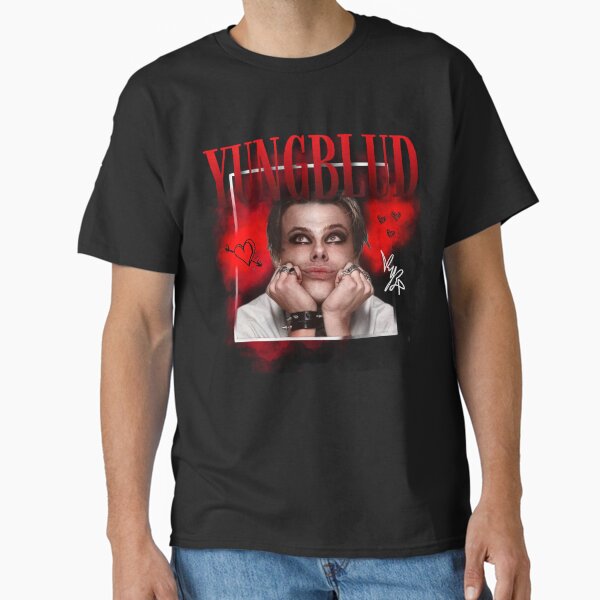 Vista previa del artículo con la obra «Camiseta estilo años 90 YUNGBLUD», diseñado y vendido por sydemrys.