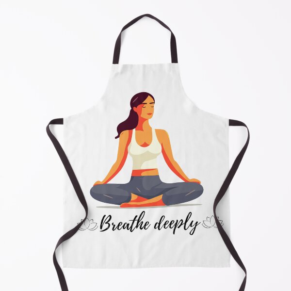 Item preview, Breathe Deeply : Yoga Quote - Inspirational Meditation Wall Art designed and sold by Moh-nd-Eg.