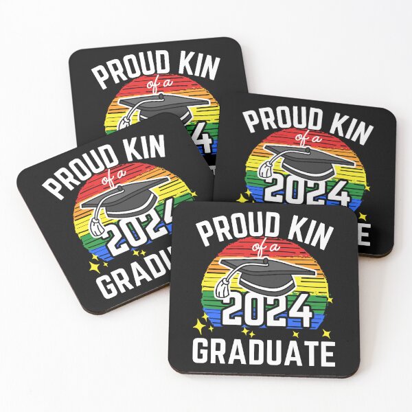 Item preview, Proud Kin 2024 Graduate Senior Class Graduation Family Pride designed and sold by BunBuntheDog-.