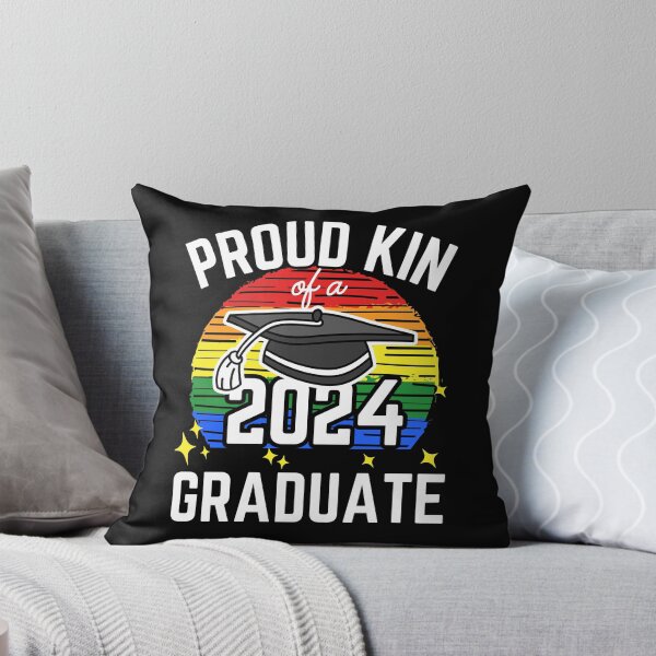 Item preview, Proud Kin 2024 Graduate Senior Class Graduation Family Pride designed and sold by BunBuntheDog-.