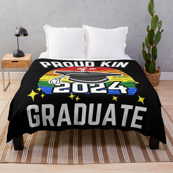Item preview, Proud Kin 2024 Graduate Senior Class Graduation Family Pride designed and sold by BunBuntheDog-.