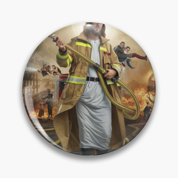 Item preview, Jesus Firefighter designed and sold by Obinne.