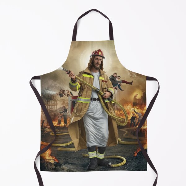 Item preview, Jesus Firefighter designed and sold by Obinne.