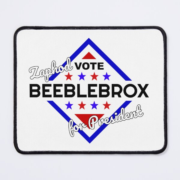 Item preview, Vote Beeblebrox alternative 1 designed and sold by HappyAxolotl.