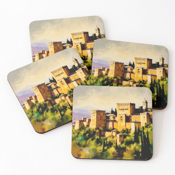 Artikelvorschau, Festung Alhambra entworfen und verkauft von Island Art Studios.