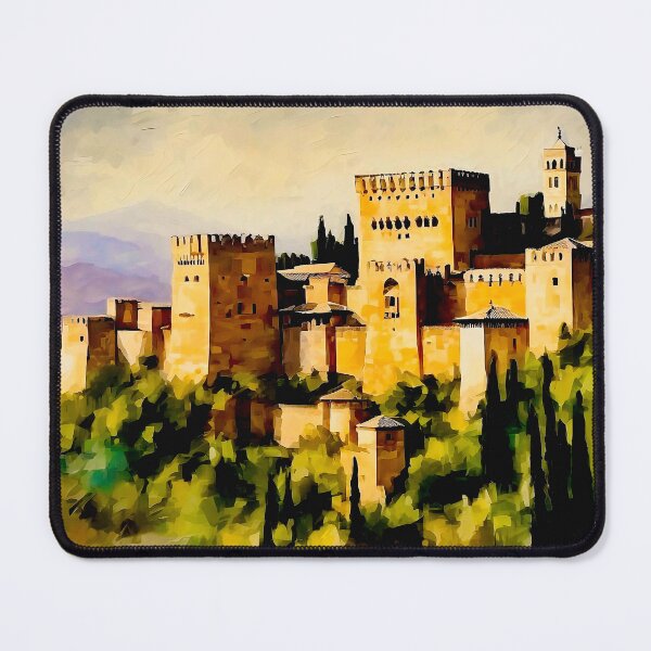 Item preview, Alhambra fortress designed and sold by Island Art Studios.