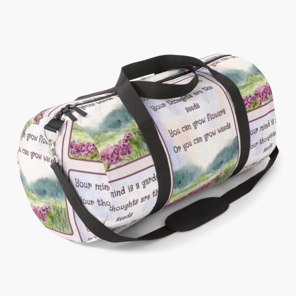 Item preview, Your Mind Is A Garden. Serene Garden Scene Poem designed and sold by Rebel-Design.