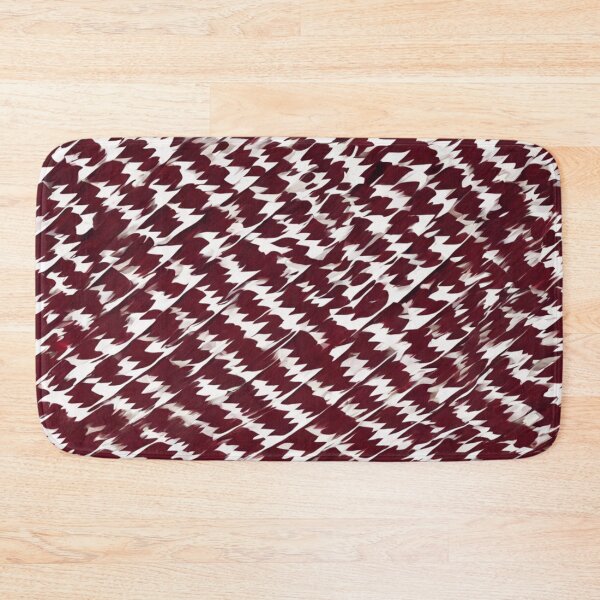Item preview, Houndstooth and Crimson  designed and sold by AppleShinez.