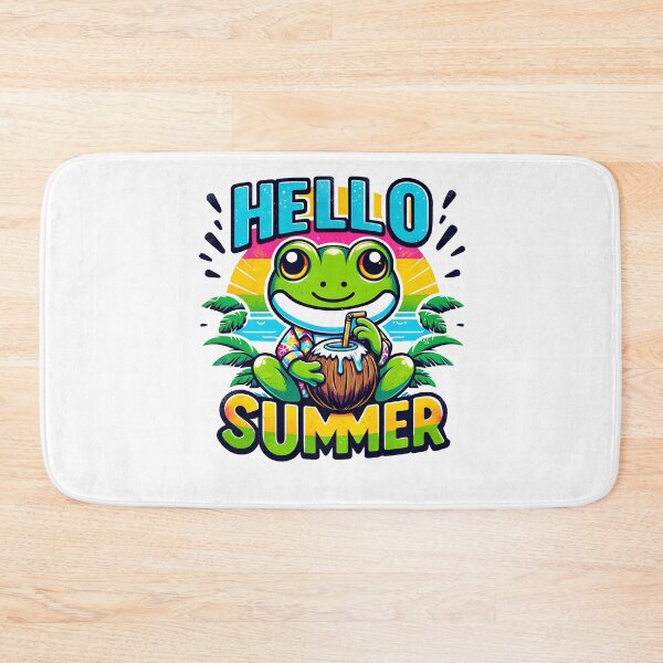 Item preview, Hello summer - Cute toad designed and sold by Kidzz.