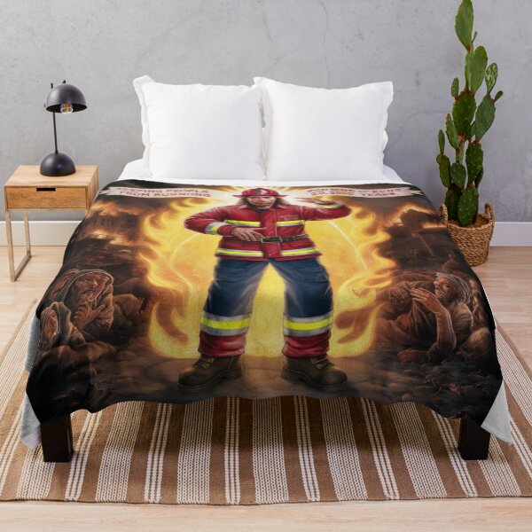 Item preview, Jesus The Original Firefighter Kepping People From Burning For More Than 2000 Years designed and sold by Obinne.
