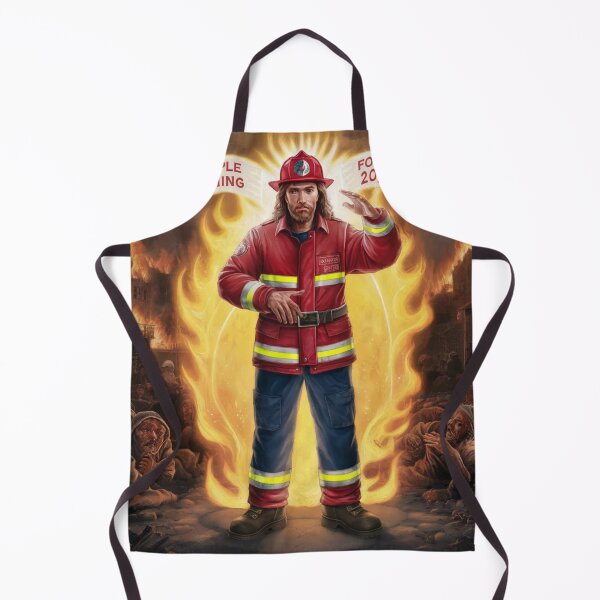 Item preview, Jesus The Original Firefighter Kepping People From Burning For More Than 2000 Years designed and sold by Obinne.
