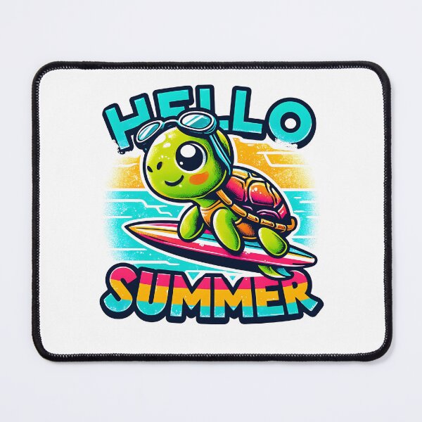 Item preview, Hello summer - Cute turtle designed and sold by Kidzz.
