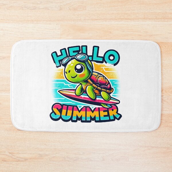Item preview, Hello summer - Cute turtle designed and sold by Kidzz.