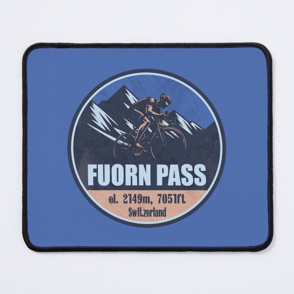 Item preview, Fuorn Pass (Ofen Pass) Switzerland Cycling Mountain Design designed and sold by CynthiaGraphics.