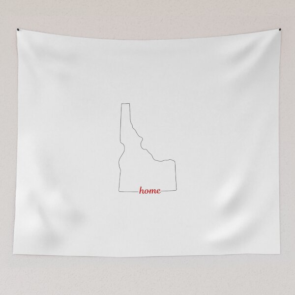 Item preview, Idaho State Outline Home designed and sold by US States Merch.