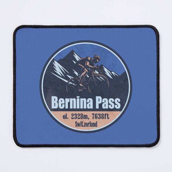 Item preview, Bernina Pass Switzerland Cycling Mountain Design designed and sold by CynthiaGraphics.