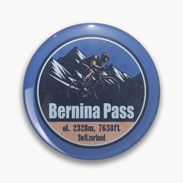 Item preview, Bernina Pass Switzerland Cycling Mountain Design designed and sold by CynthiaGraphics.