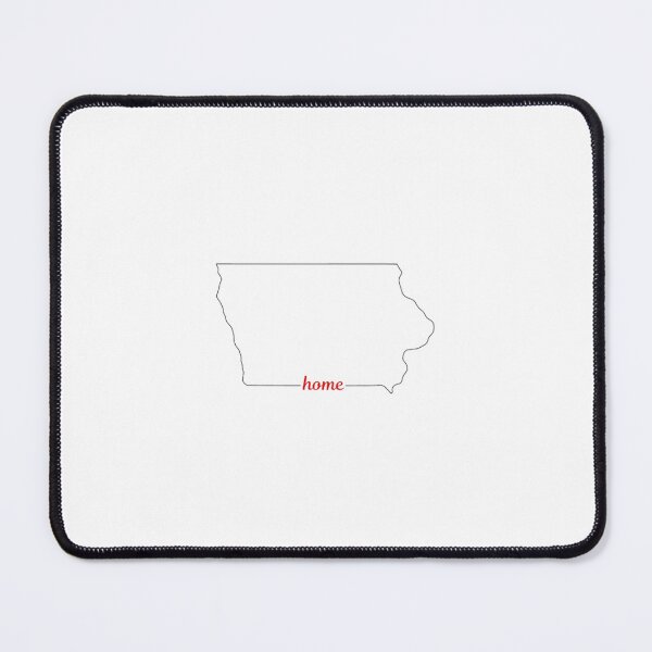 Item preview, Iowa State Outline Home designed and sold by US States Merch.