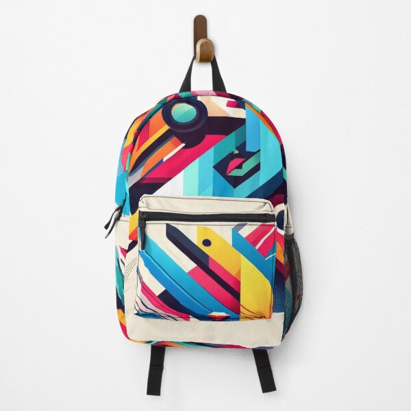 Item preview, Colorful and eye-catching abstract geometric design designed and sold by cj-digital.